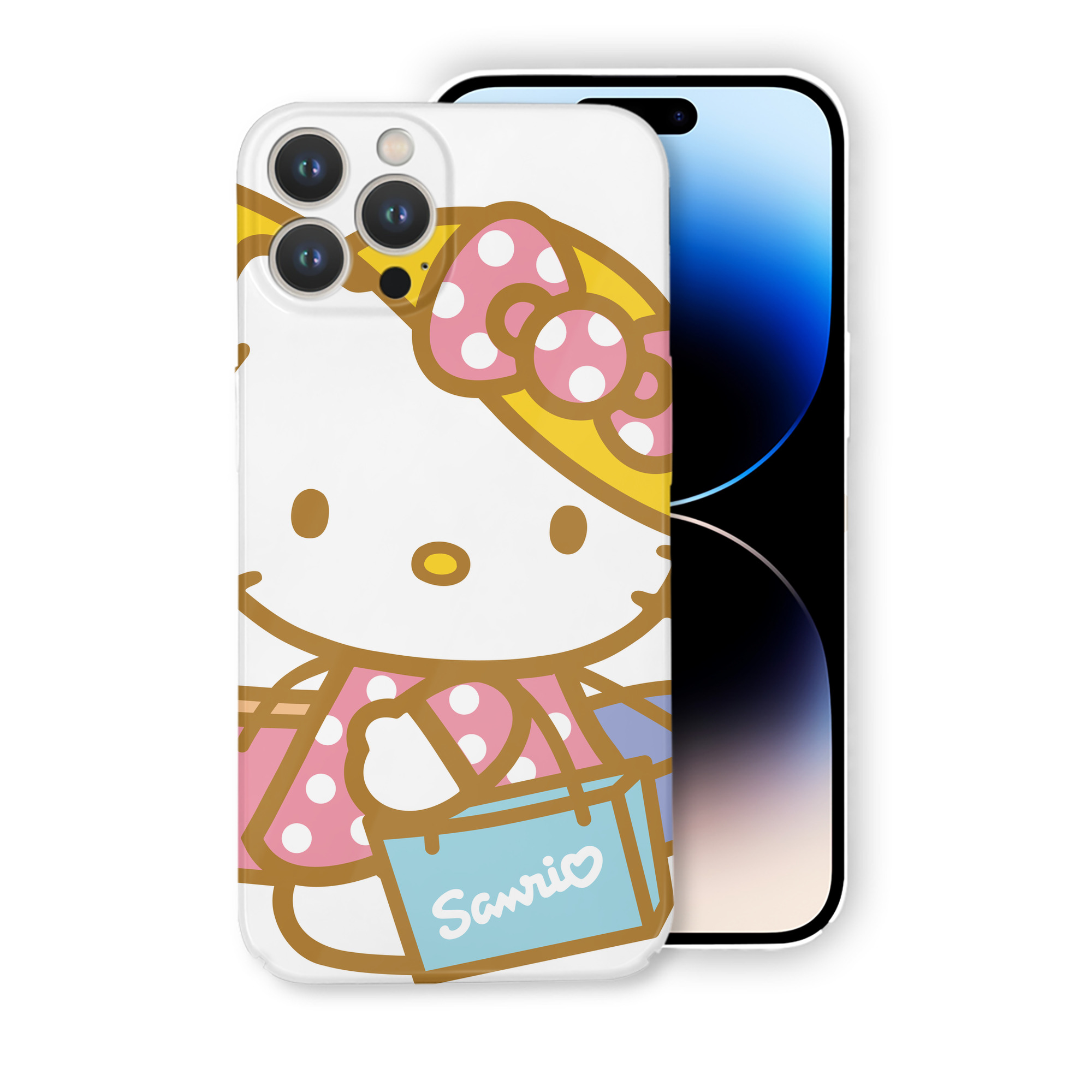 （画像用） Hello Kitty ハローキティ 【iPhone 14シリーズ対応】ハードケース